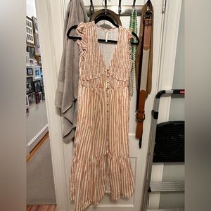 The Peregrine Midi Dress, By Anthropologie